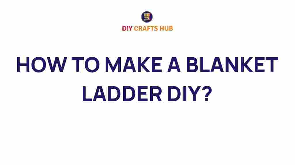 blanket-ladder-diy