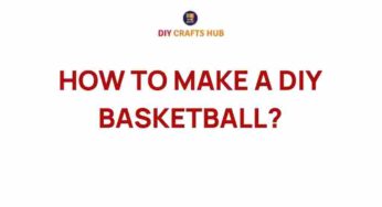 Unleash Your Creativity: How to Make a DIY Basketball at Home