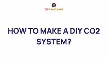 Unlocking the Secrets: How to Make a DIY CO2 System for Your Plants