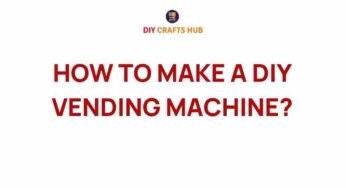 Unlock the Secrets: How to Make Your Own DIY Vending Machine