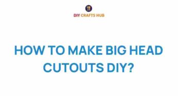 Unleash Your Creativity: Mastering Big Head Cutouts DIY