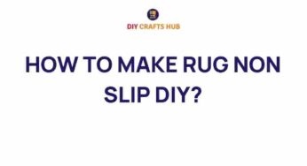 Transform Your Space: How to Make Your Rug Non-Slip DIY
