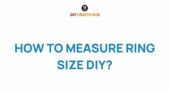 Unlock the Secret: How to Measure Your Ring Size Like a Pro