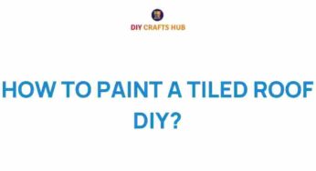 Transform Your Home: How to Paint a Tiled Roof Like a Pro