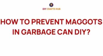 Master the Art of Keeping Maggots Away from Your Garbage Can