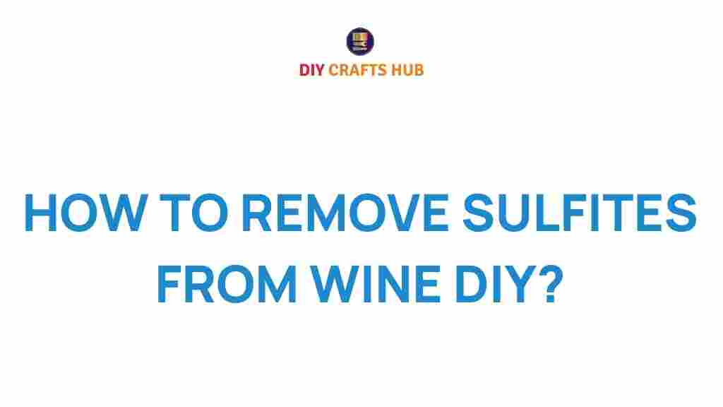 remove-sulfites-from-wine-diy