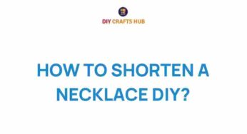 Transform Your Style: How to Shorten a Necklace with Ease
