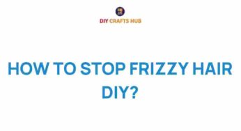 Mastering the Art of Frizz Control: DIY Solutions for Silky Hair