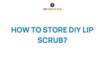 Discover the Secrets of Storing DIY Lip Scrub for Longevity