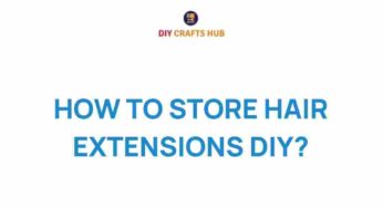 Unlocking the Secrets: How to Store Hair Extensions for Longevity
