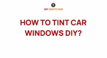 Master the Art of DIY Window Tinting: A Step-by-Step Guide