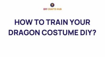 Unleash Your Creativity: DIY How to Train Your Dragon Costume