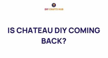 Is Chateau DIY Making a Comeback? What You Need to Know