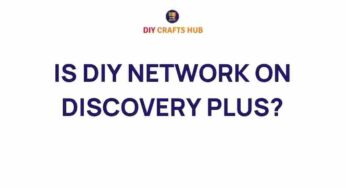 Is DIY Network on Discovery Plus? Unraveling the Streaming Mystery