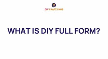 Unveiling the DIY Revolution: What Does It Really Mean?