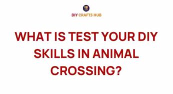 Unleash Your Creativity: Test Your DIY Skills in Animal Crossing