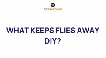 Uncovering Nature’s Secrets: DIY Remedies That Keep Flies Away
