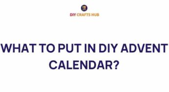Unveiling the Secrets: What to Put in Your DIY Advent Calendar