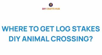 Unlocking the Secrets: Where to Find Log Stakes in Animal Crossing