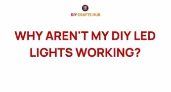 Troubleshooting DIY LED Lights: Common Issues Unveiled