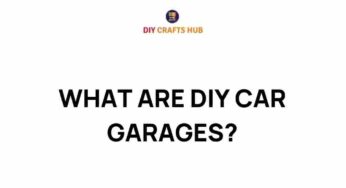 Unveiling DIY Car Garages: Transforming Your Space with Style