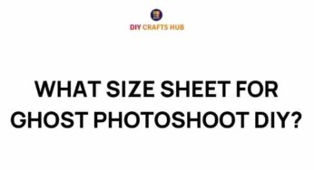 Unveiling the Perfect Sheet Size for Your DIY Ghost Photoshoot