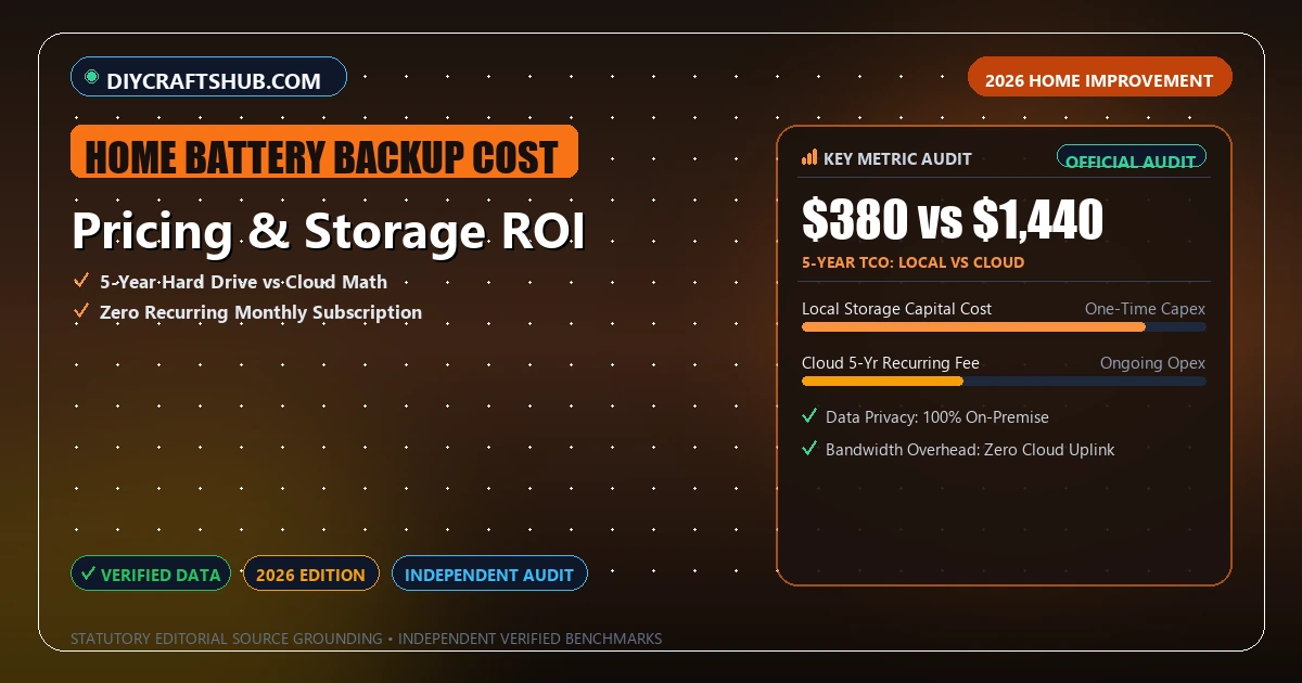 Pricing & Storage ROI - Analytical Guide and Verified Benchmarks (home battery backup cost)